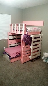 Pallet Bunk Bed Furniture | Pallet Furniture Projects