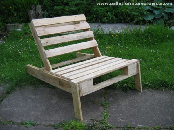 Pallet Sun Lounger Ideas | Pallet Furniture Projects